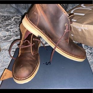 CLARKS DESERT TAN BOOT WOMEN BRAND NEW!